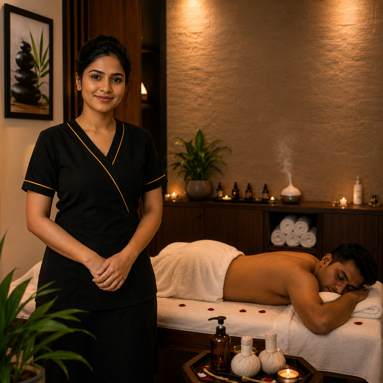 Aroma Massage 